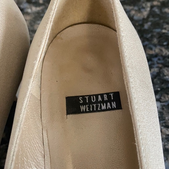 STUART WEITZMAN BLOCK HEEL SHOES SIZE 7W - Picture 6 of 11